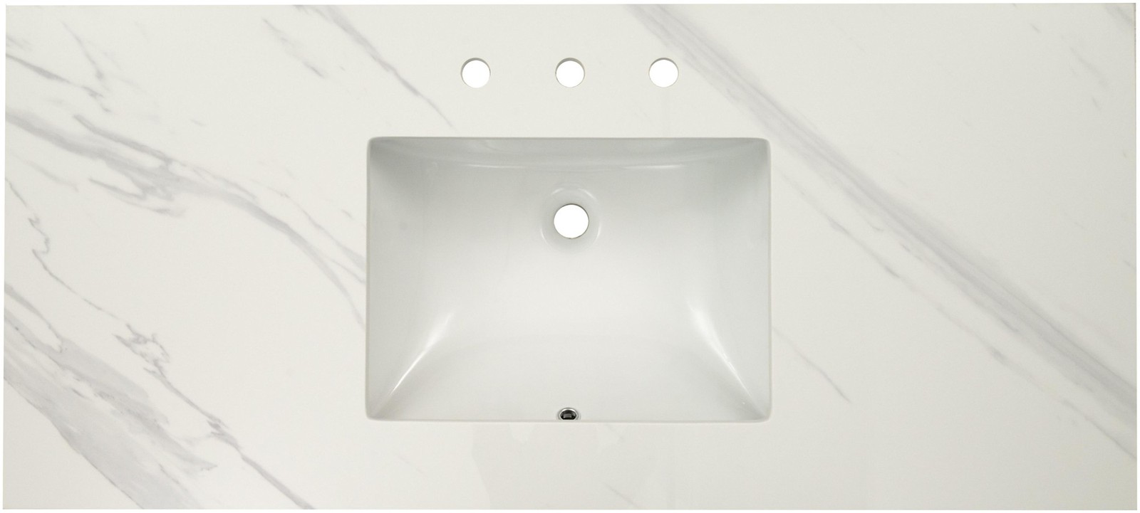Ackland AKFVNEM49X22P-SB LustreLine 49 in. x 22 in. Integrated – Cristal Blanche