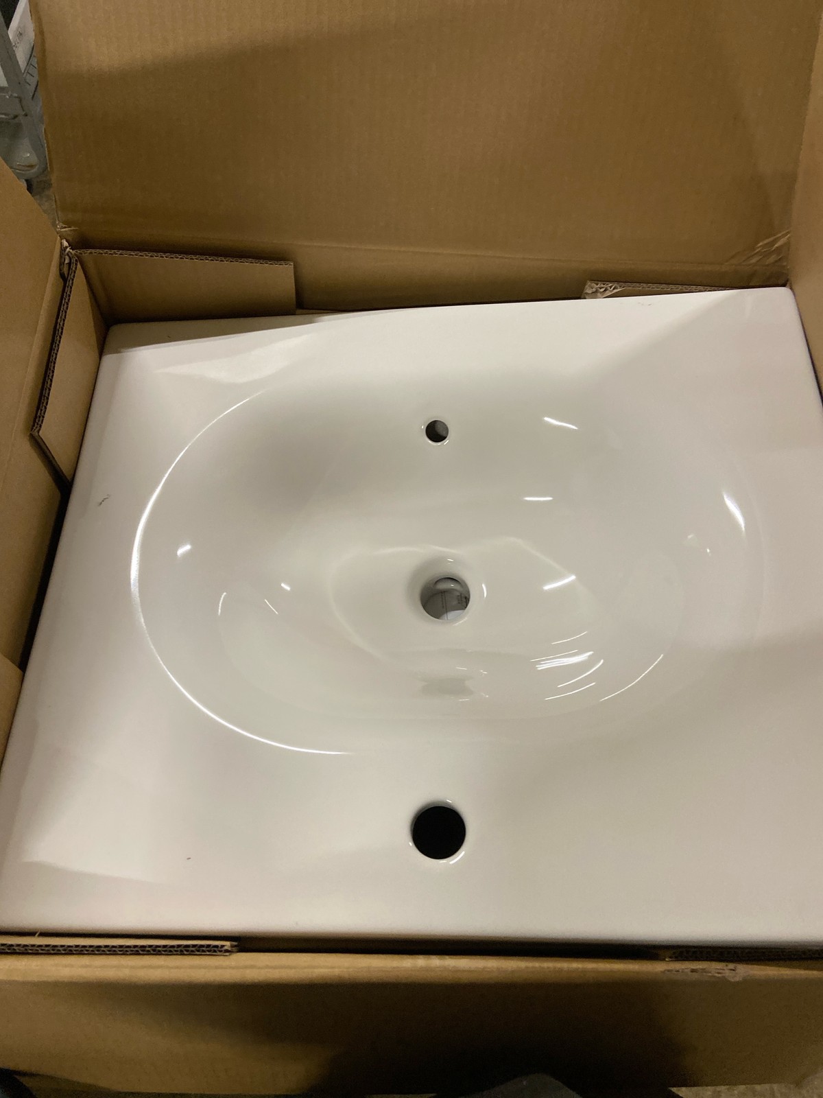 American Standard 1297001.020 Studio S 24″ China Vanity Top, 1-Hole White