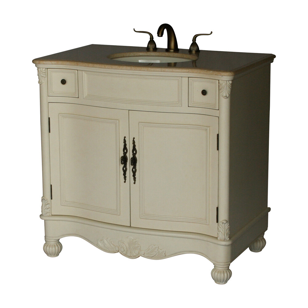 36-Inch Antique Style Single Sink Bathroom Vanity Model 2615-261BE