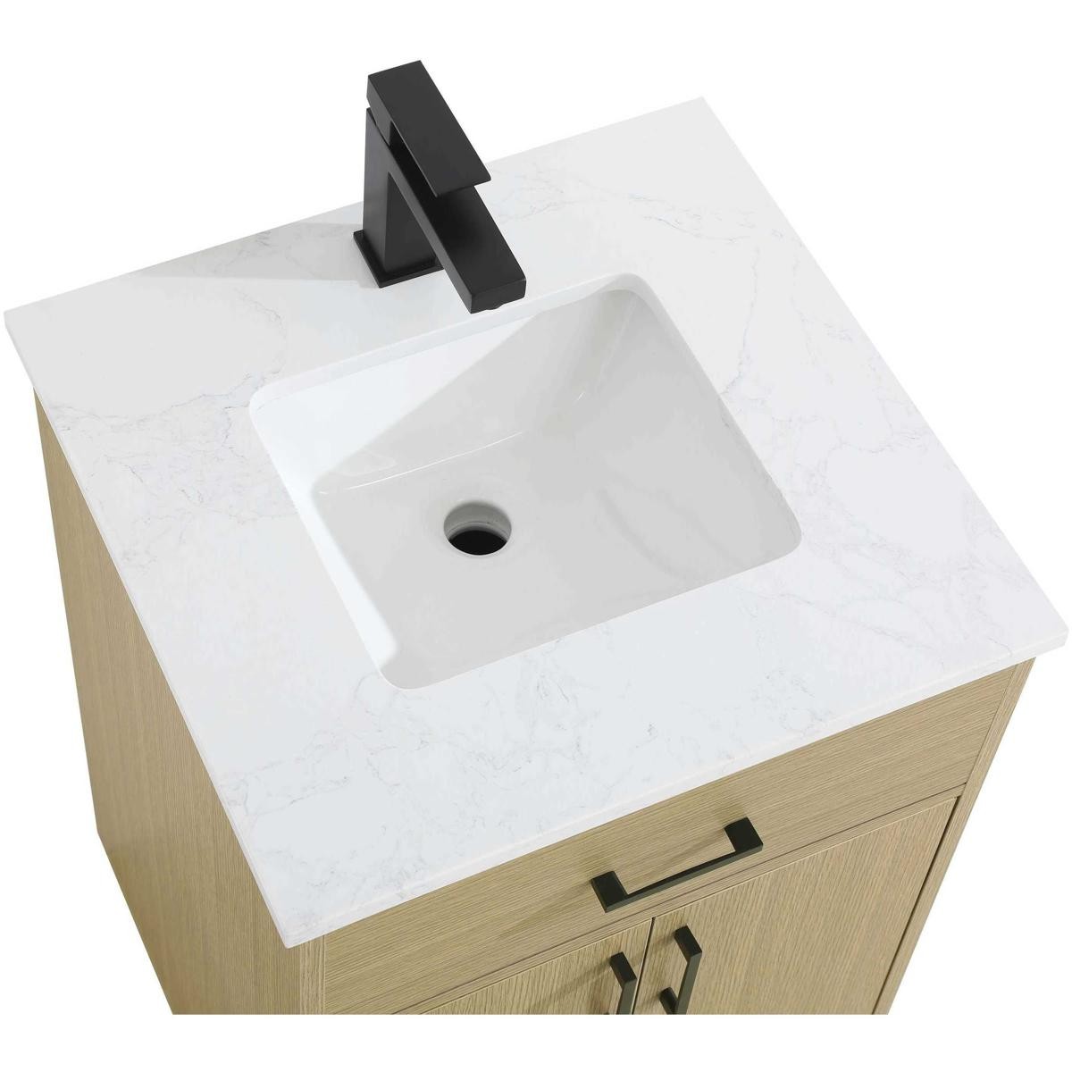 Elegant Lighting VF25020MHB Chandler Vanity Honey Brown