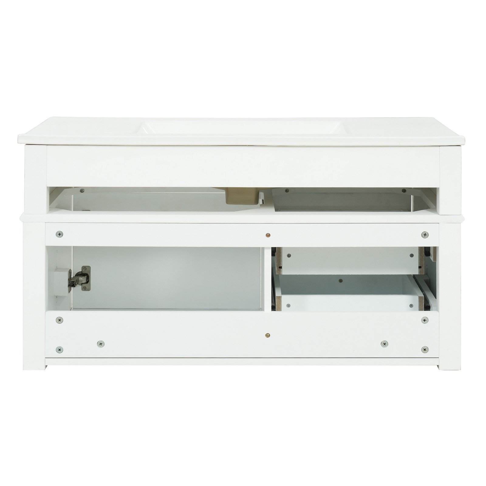 FUNIDEE 36inch Floating Bathroom Vanity Set Storage Cabinet with Sink Combo