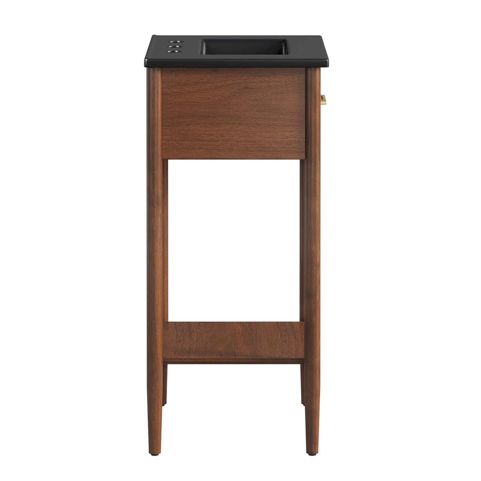Zaire 18″ Bathroom Vanity in Walnut Black