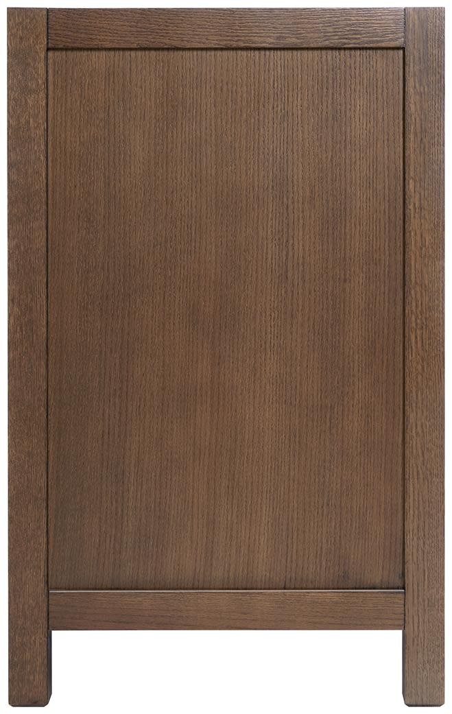 Ariel A060D-BC Cambridge 60″ Double – Brown Oak / Satin Brass Hardware