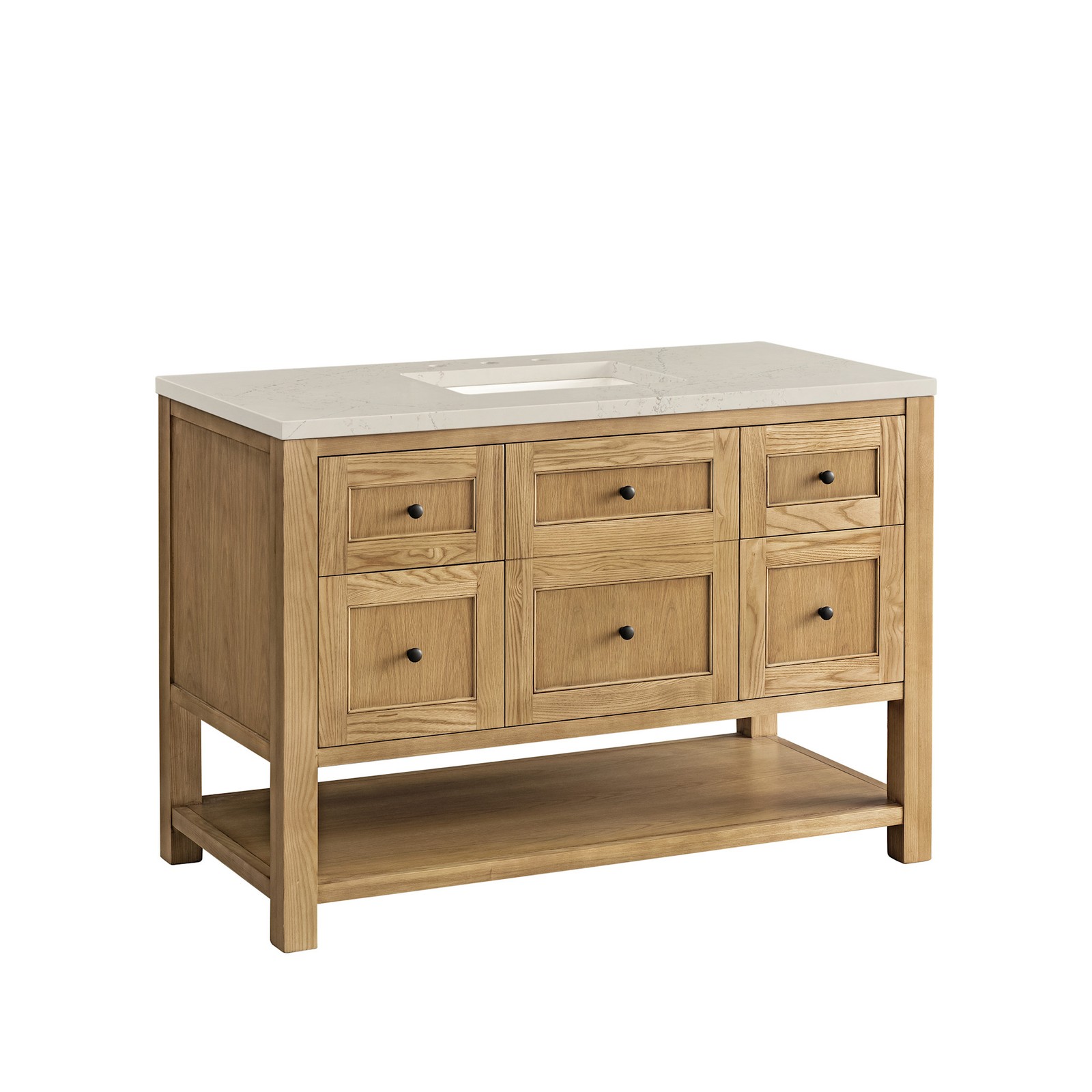 James Martin Vanities 330-V48-3SFR Breckenridge 48″ – Serenity Blue