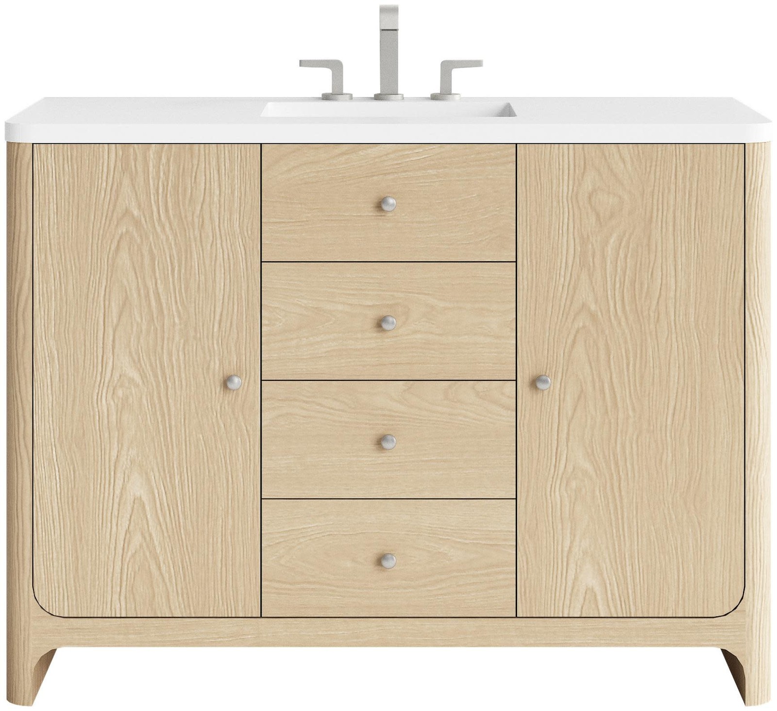 James Martin Vanities D125-V48-WWZ Gracyn 48″ – Coastal DriftWood