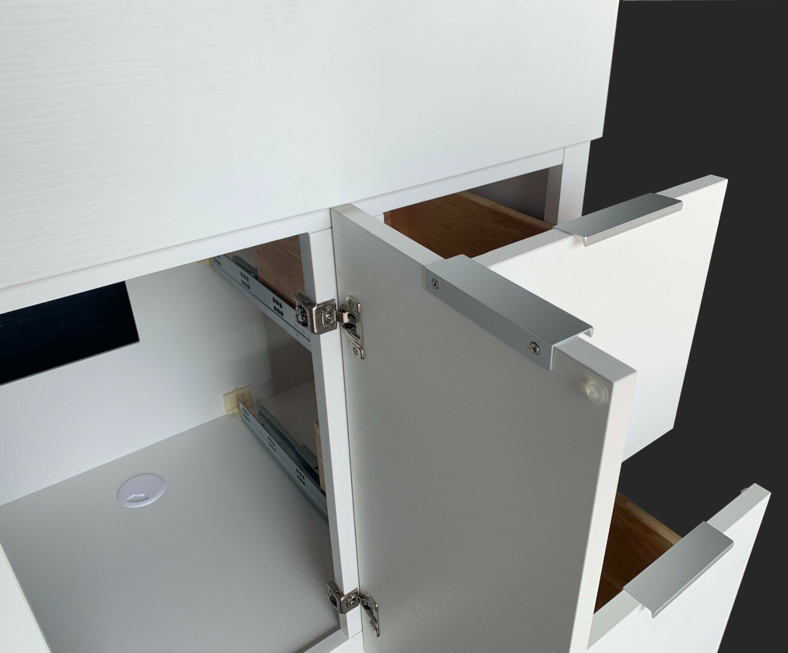NITURRA Moderno Series – 36″ Bathroom Vanity Flat Door Style RTA Cabinet base