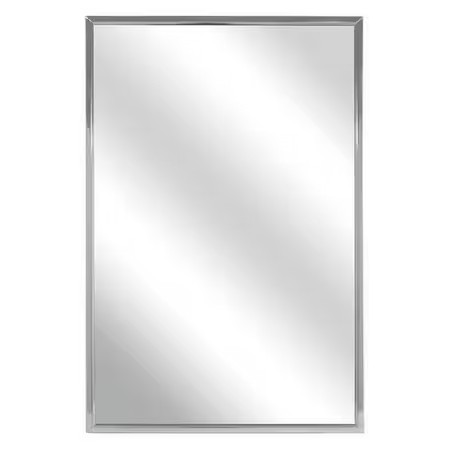 Bradley 781-012180 18 In “H X 12 In “W, Framed, Mirror, Glass