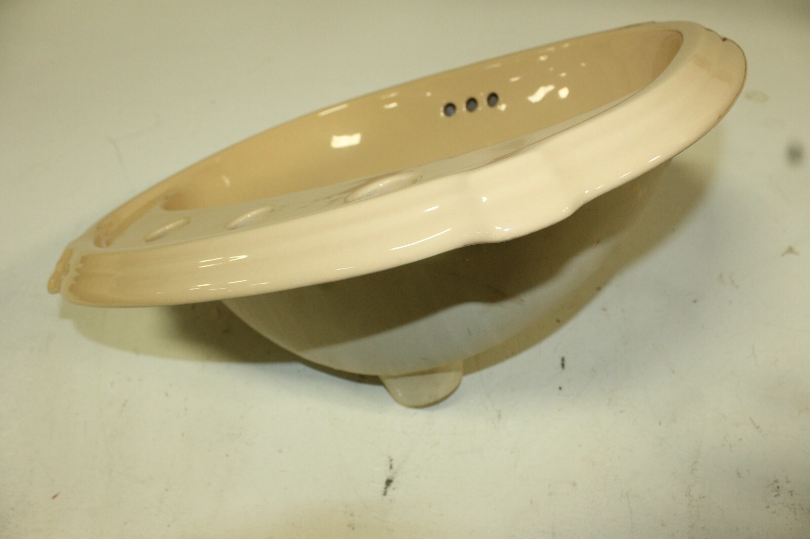 Kohler K-2189-8-98 Portrait Self-Rimming Bathroom Sink, Chamois