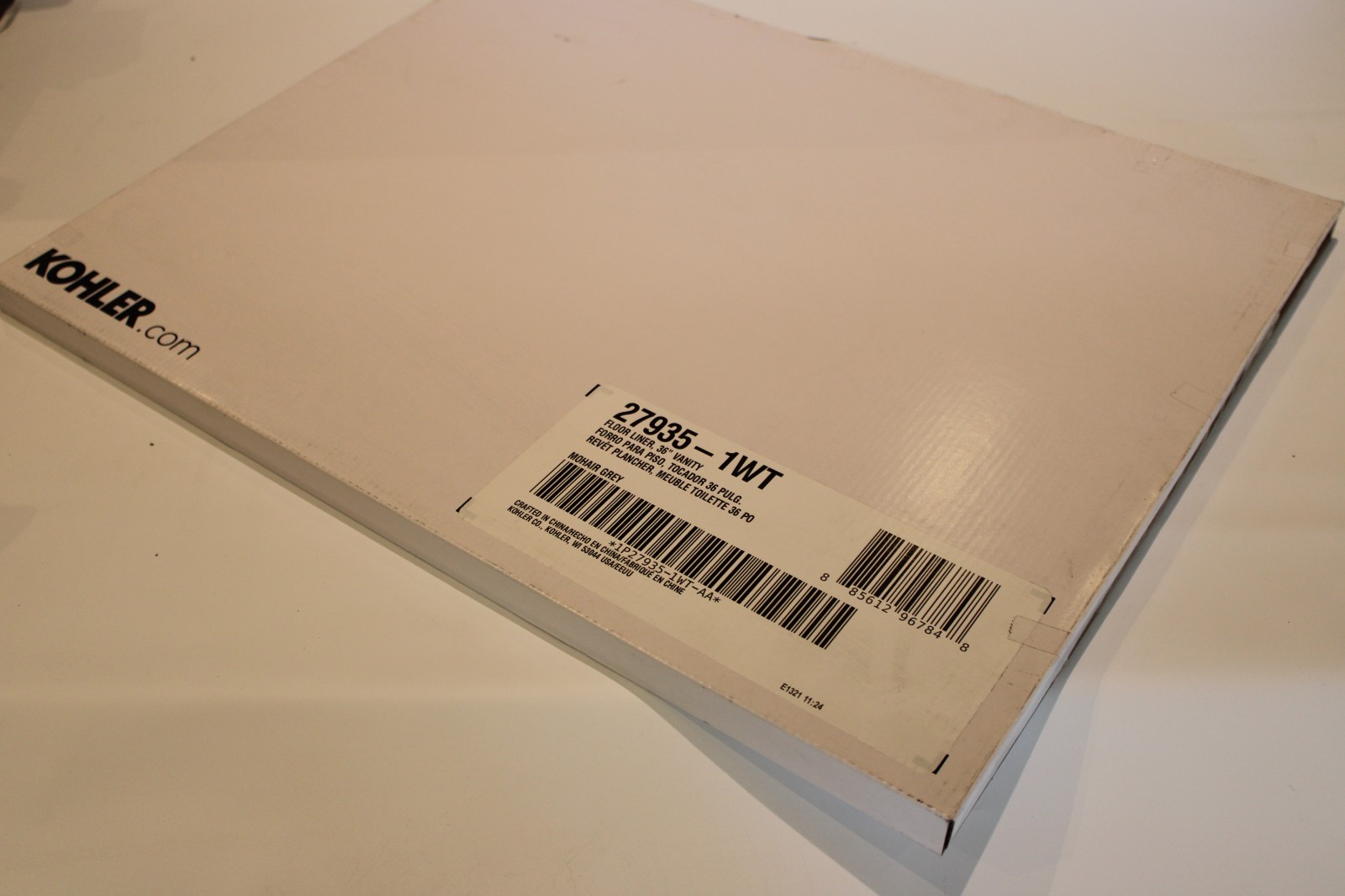 Kohler 27935-1WT – 36″ Vanity Floor Liner – Lot of 4