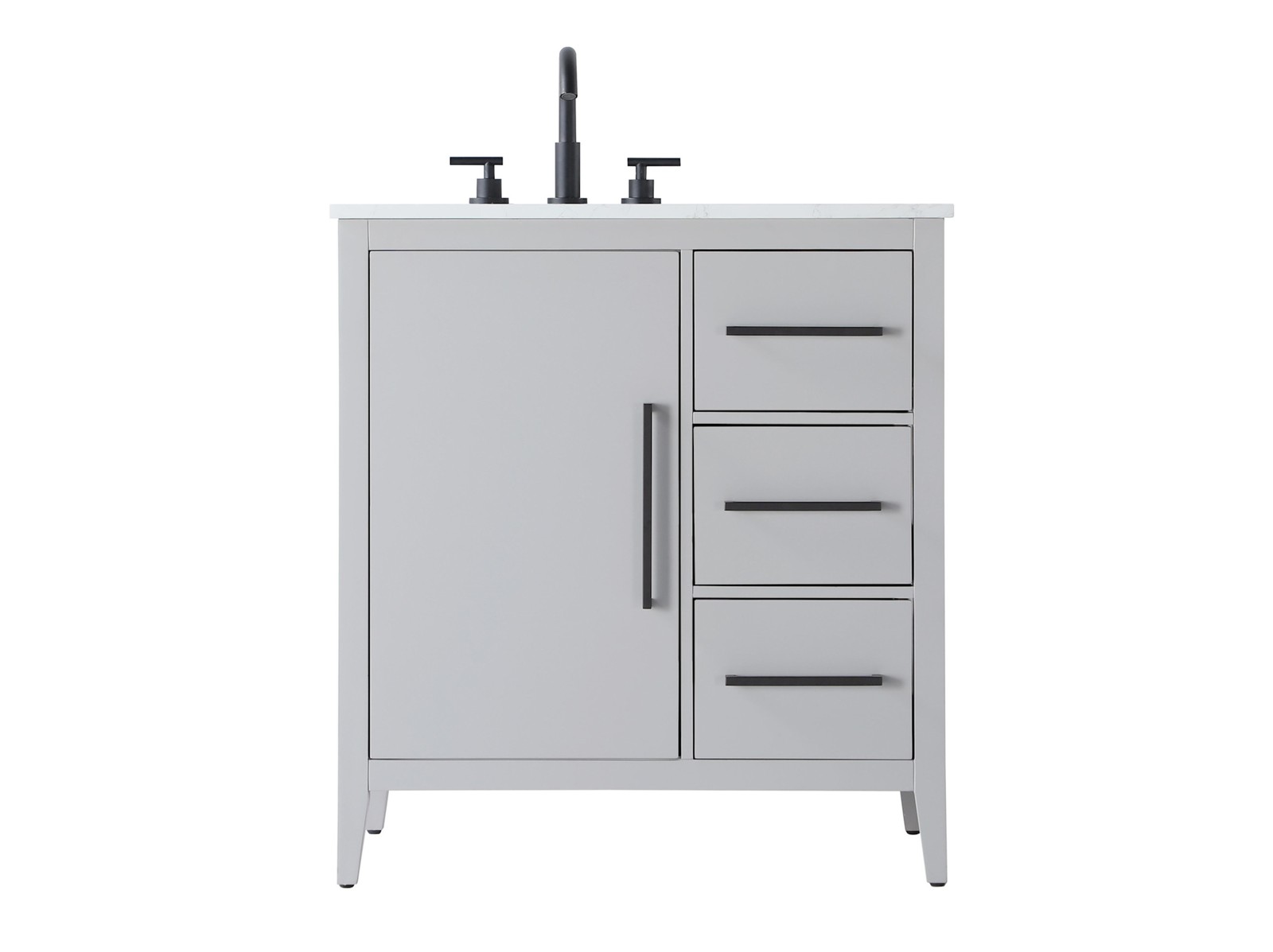 Elegant Lighting VF29332 Millie 32″ – Grey