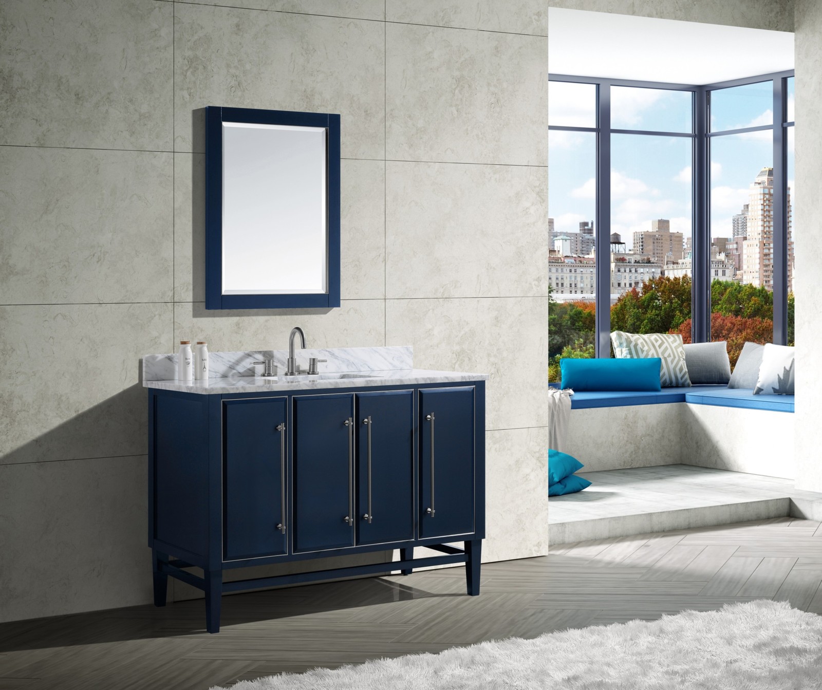 Avanity MASON-V48-S Mason 48″ Single – Blue