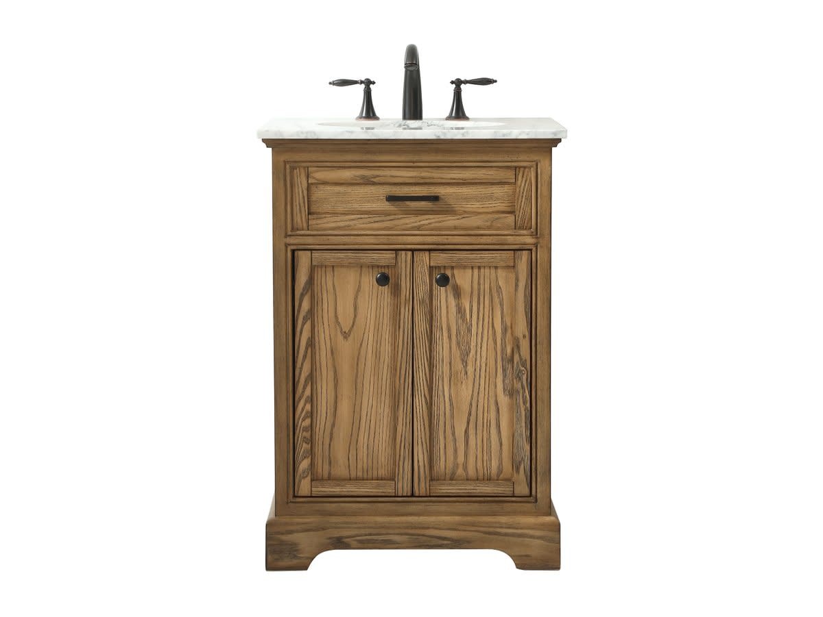 Elegant Lighting VF15024WH Americana 24″ – Wood