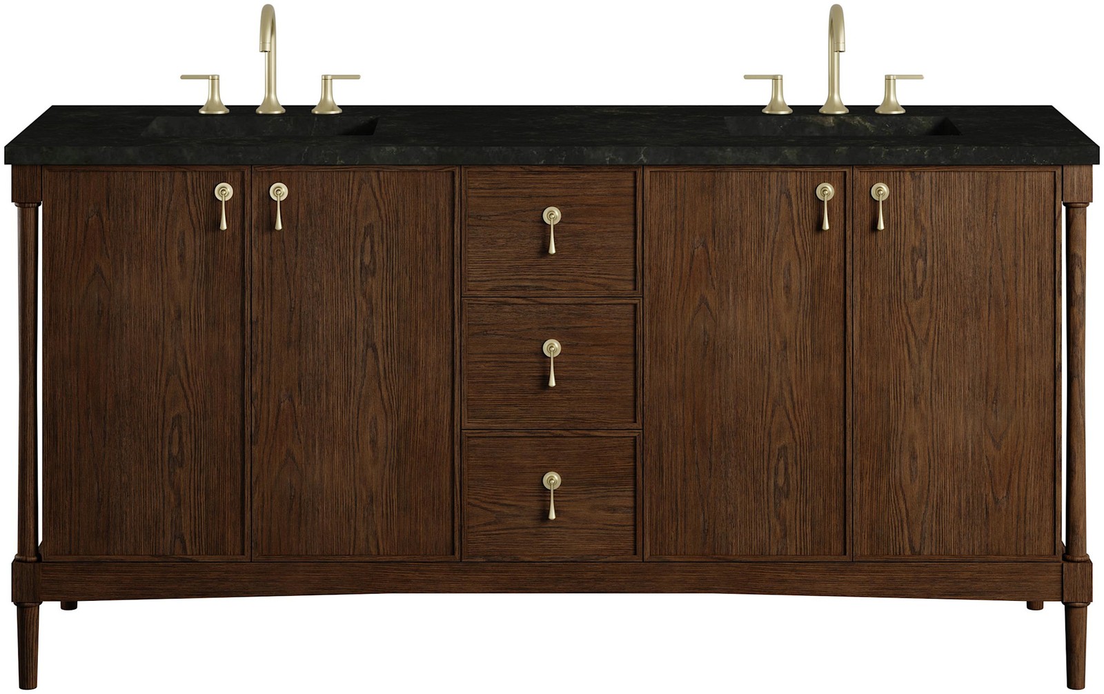 James Martin Vanities D680-V72-3PHT Kinnsden 72″ – Sable Oak