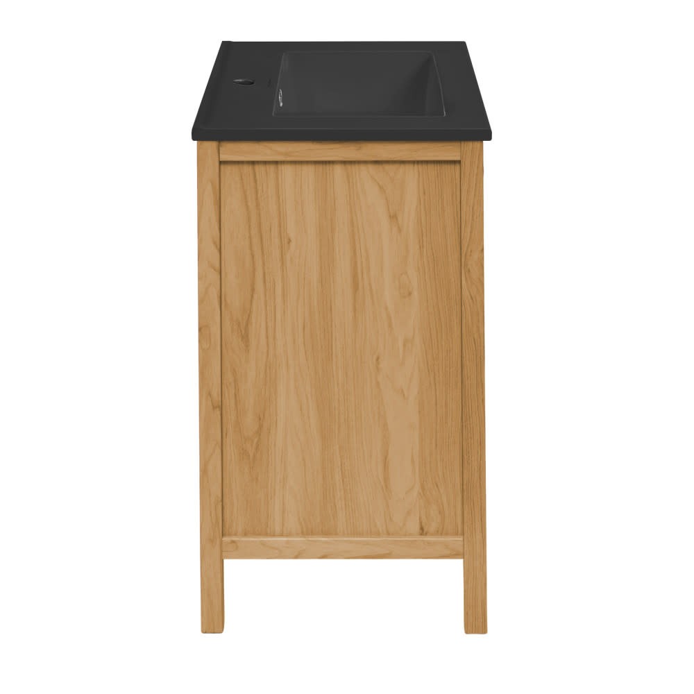 Swiss Madison SM-BV240MB Chateau 24″ – Golden Oak / Matte Black
