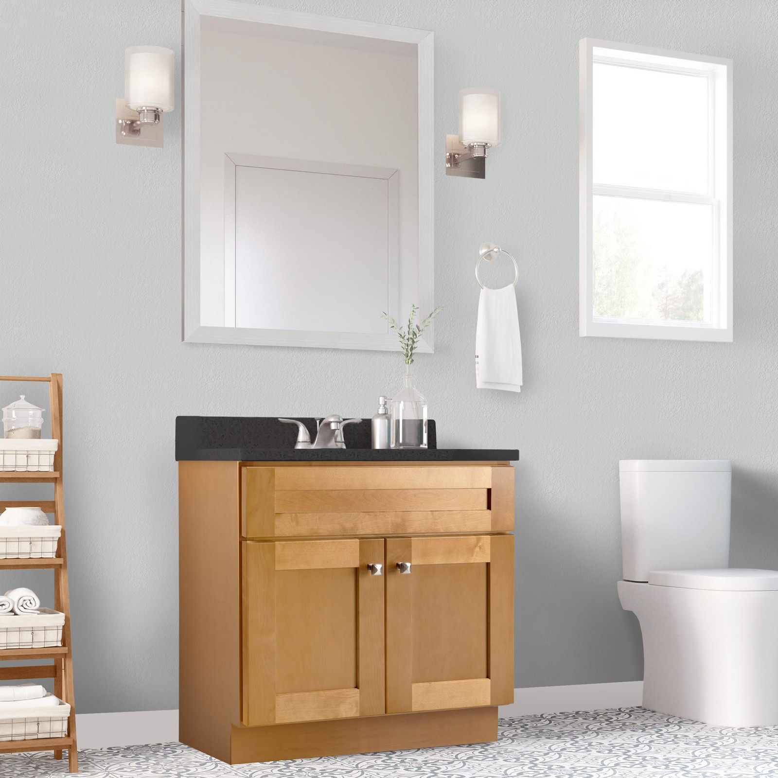 Design House 587121 Brookings 22″ Single – Modern Birch