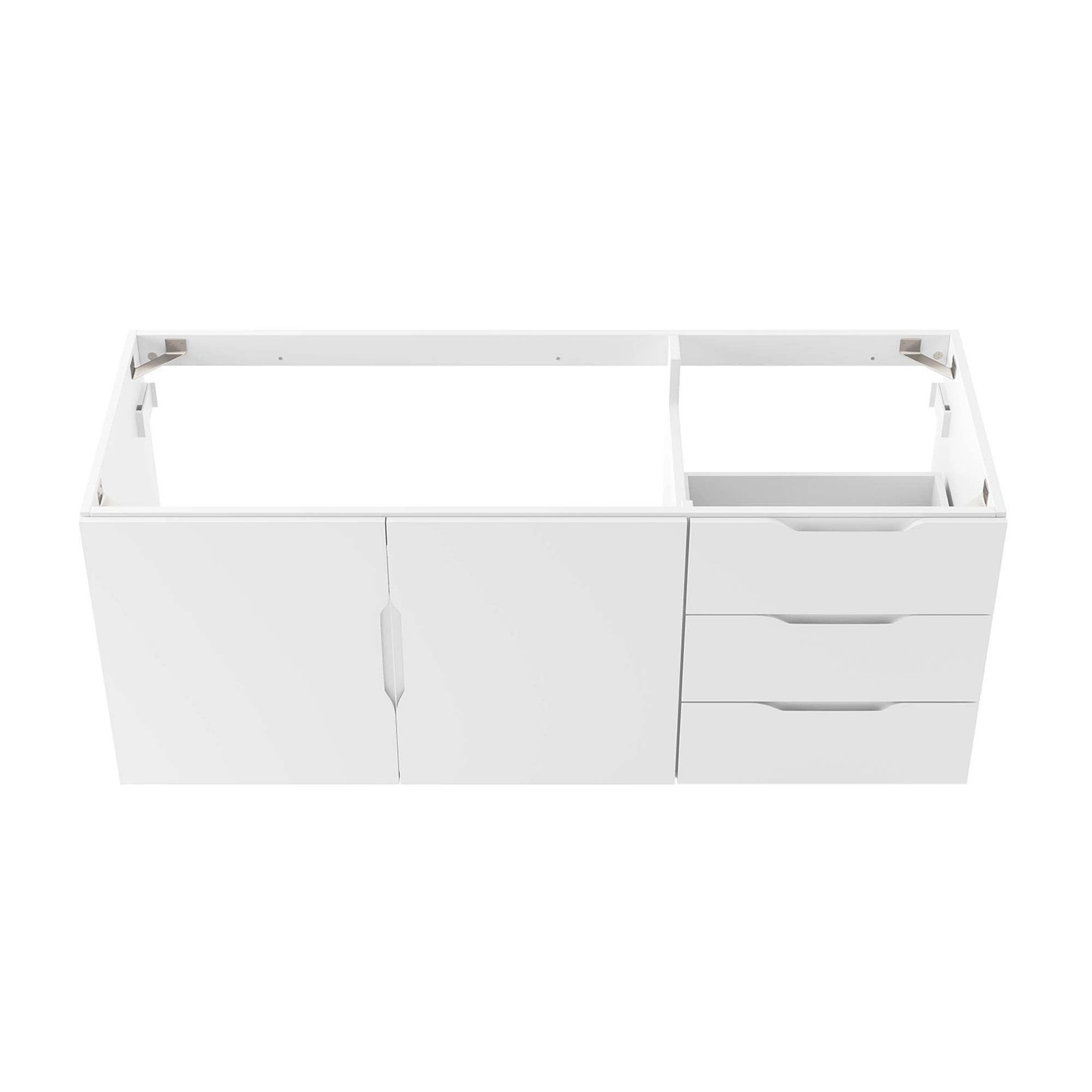 Vitality 48″ Double or Single Sink Compatible (Not Included) Bathroom Vanity Cab
