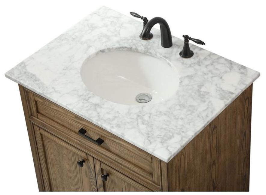 Elegant Lighting VF15030WH Americana 30″ – White