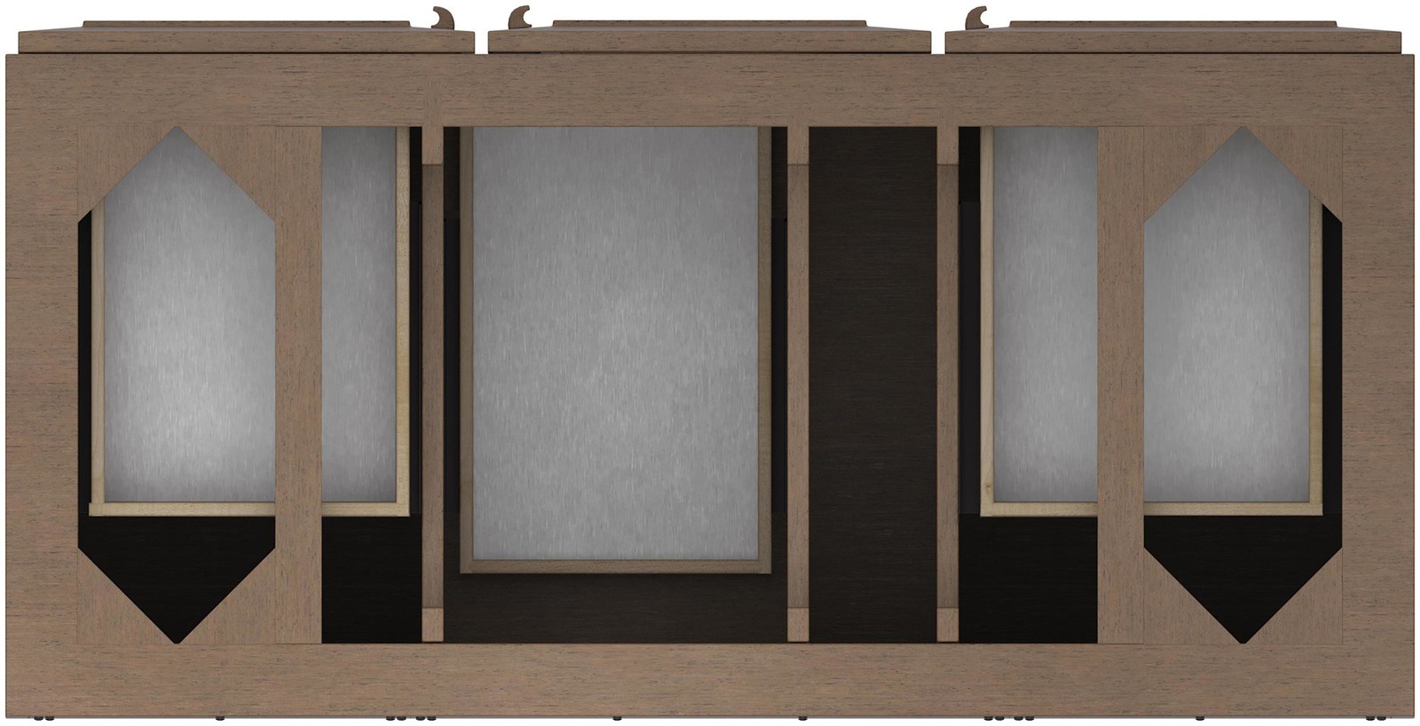 James Martin Vanities 620-V48-1WZ Portland 48″ Single Basin Wood – Wood