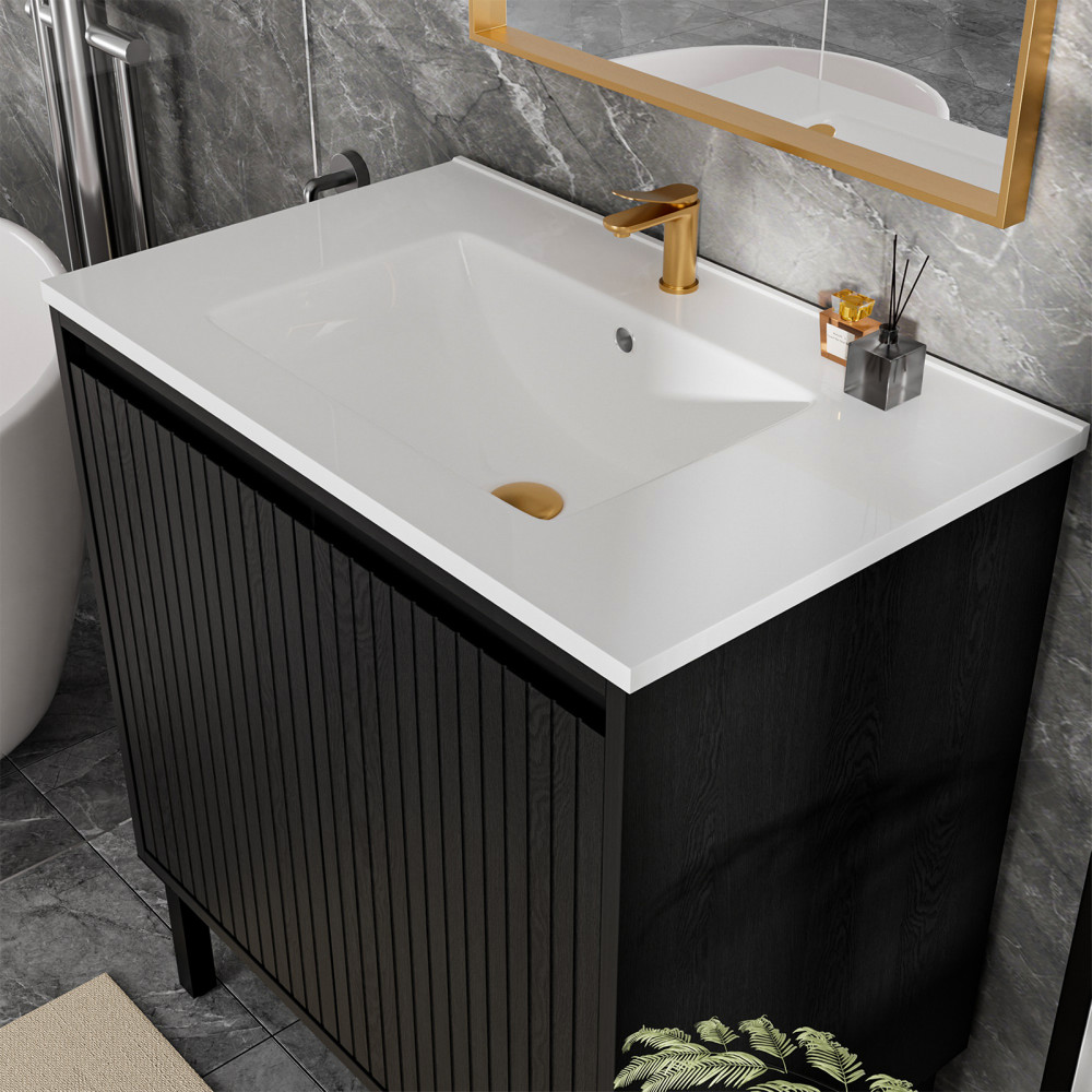 Bathroom Vanity W Sink Floor Standing Structure