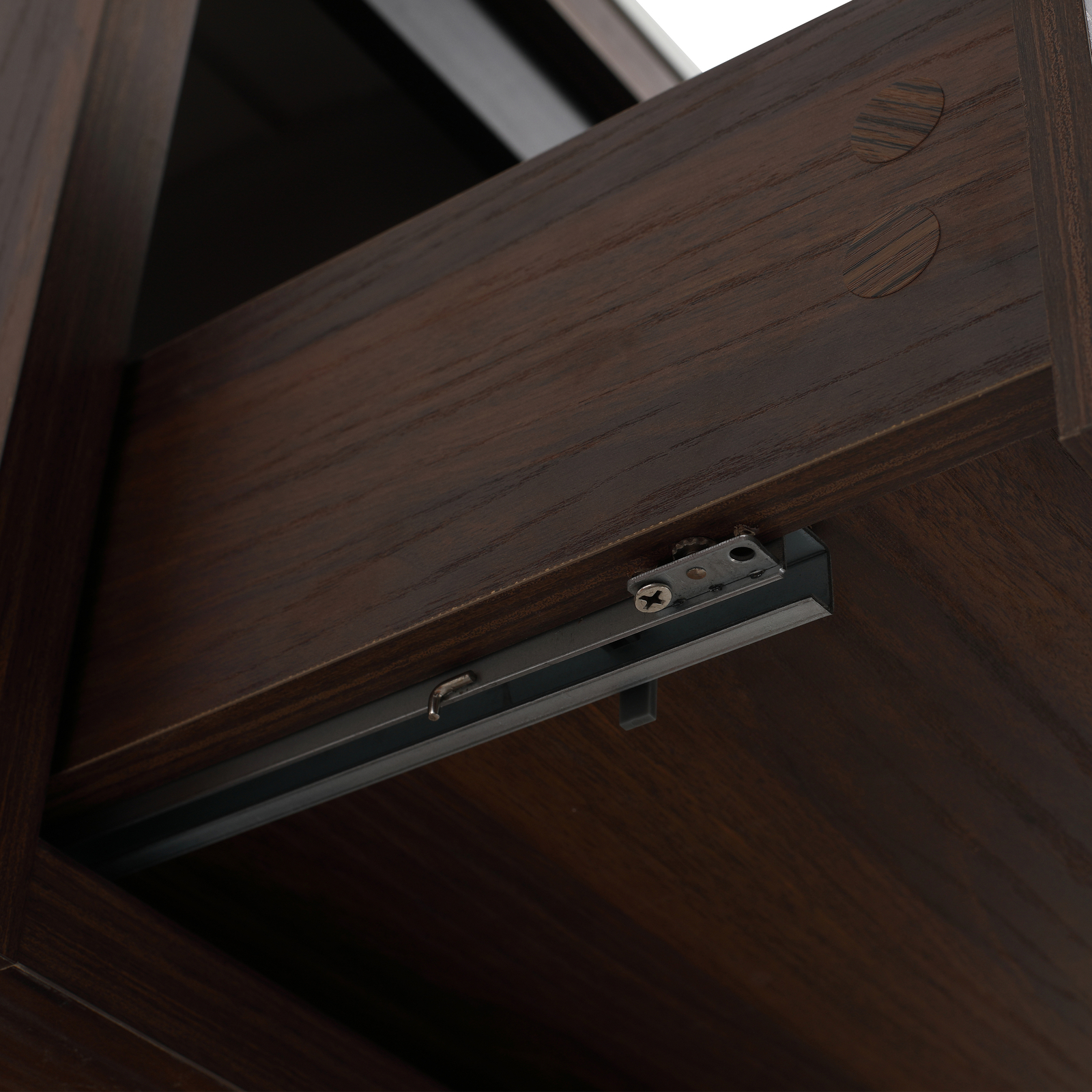 36″Bathroom Vanity Cabinet Wall Mounted Floating Vanity /Sink Basin Walnut Color