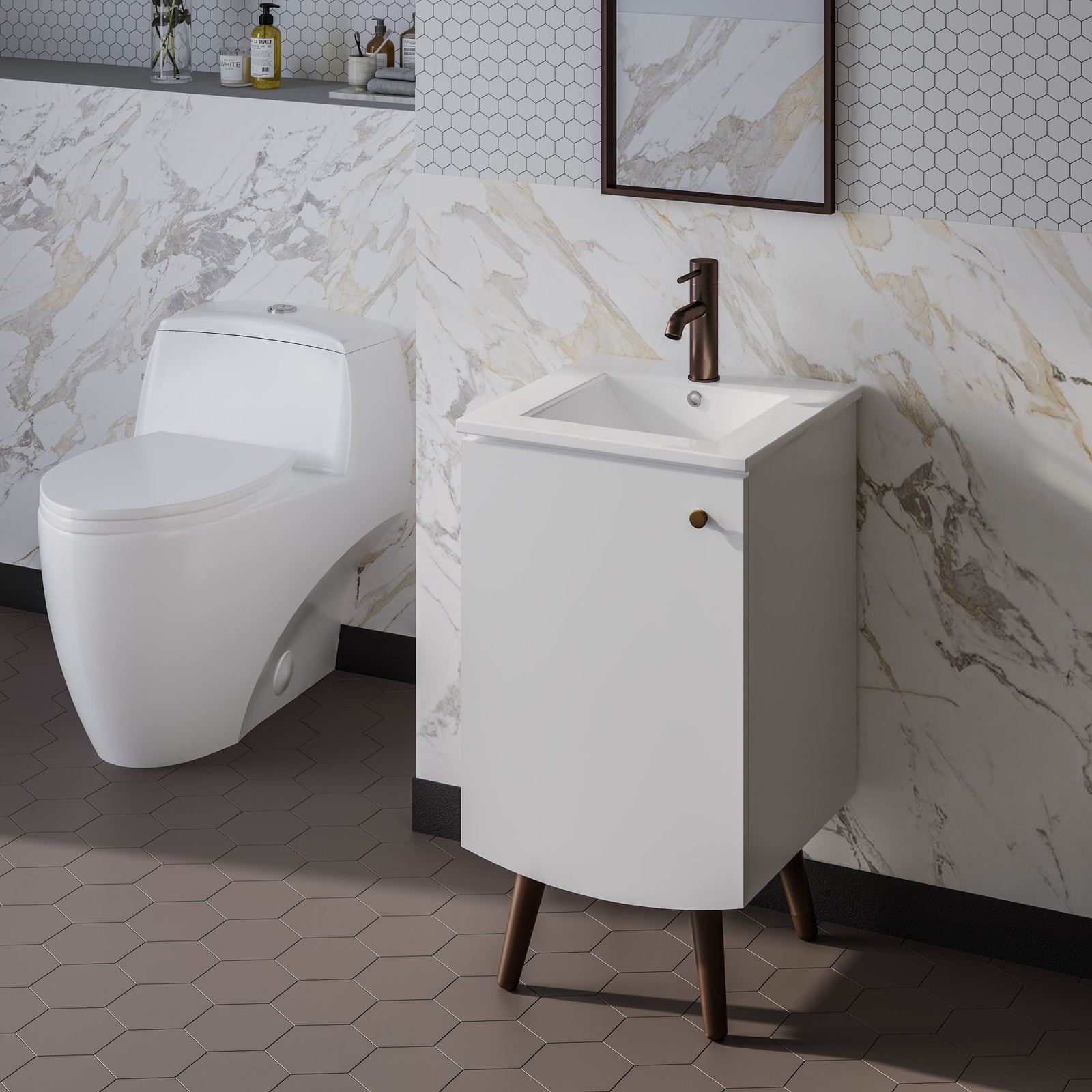 Swiss Madison SM-BV650 Manoir 18″ – White