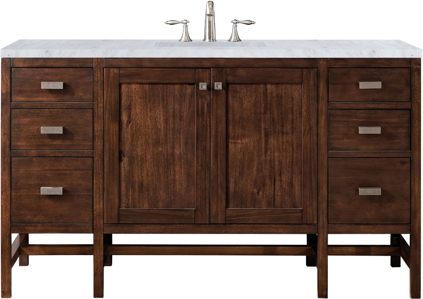 James Martin Vanities E444-V60S-3CAR Addison 60″ – Mid Century Acacia