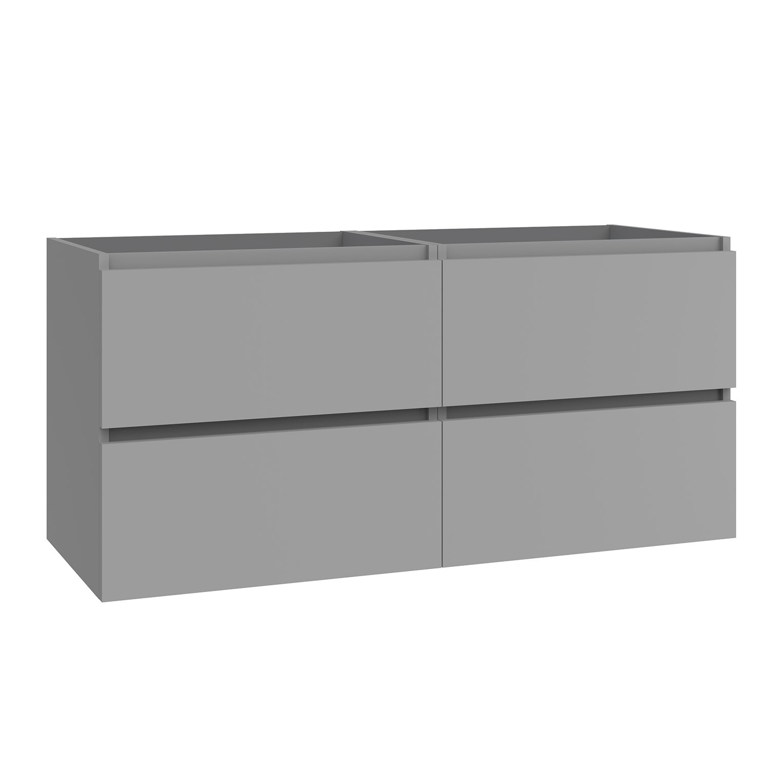 WS Bath Collections Flora C120D.000 Flora 47″ Double Wall Mounted – Mist Matte