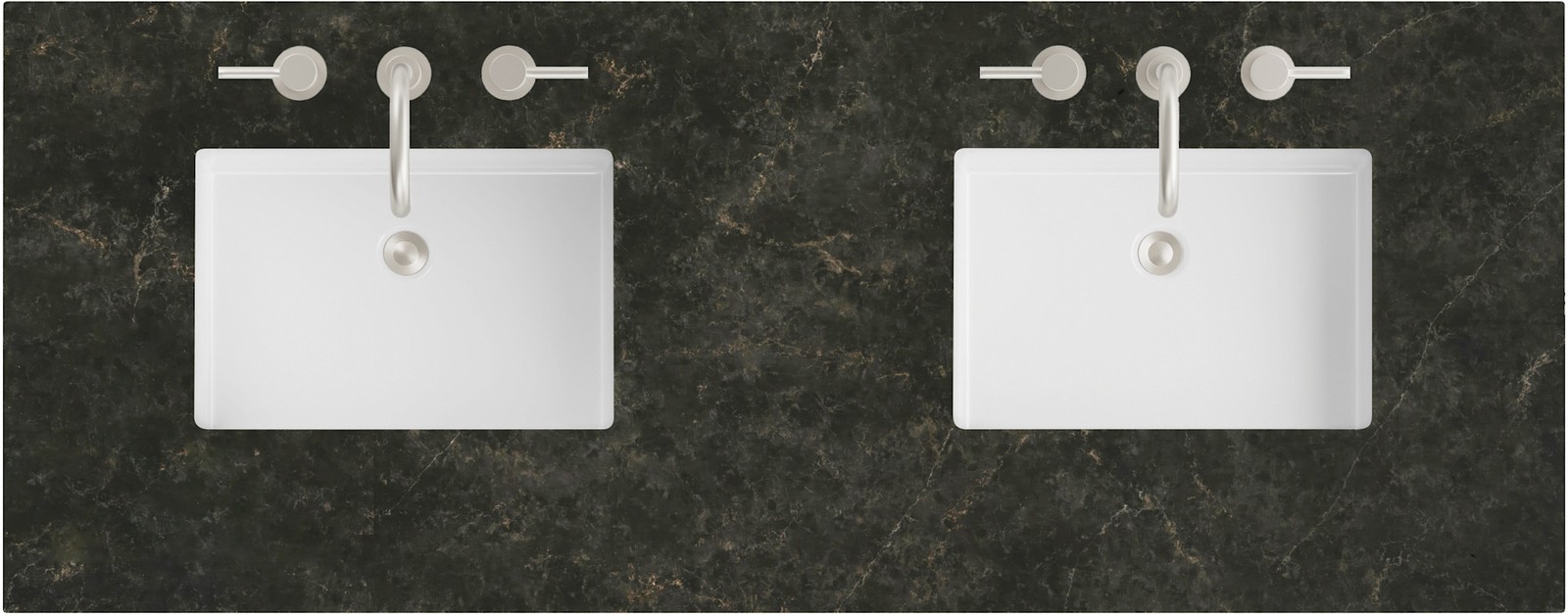 James Martin Vanities 050-S60D-SNK 60″ Stone Composite Vanity Top – Phantome