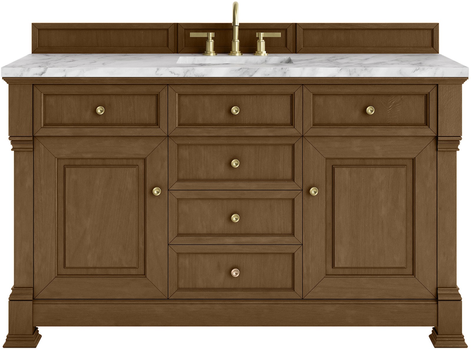 James Martin Vanities 547-V60S-3CAR Brookfield 60″ – Wood