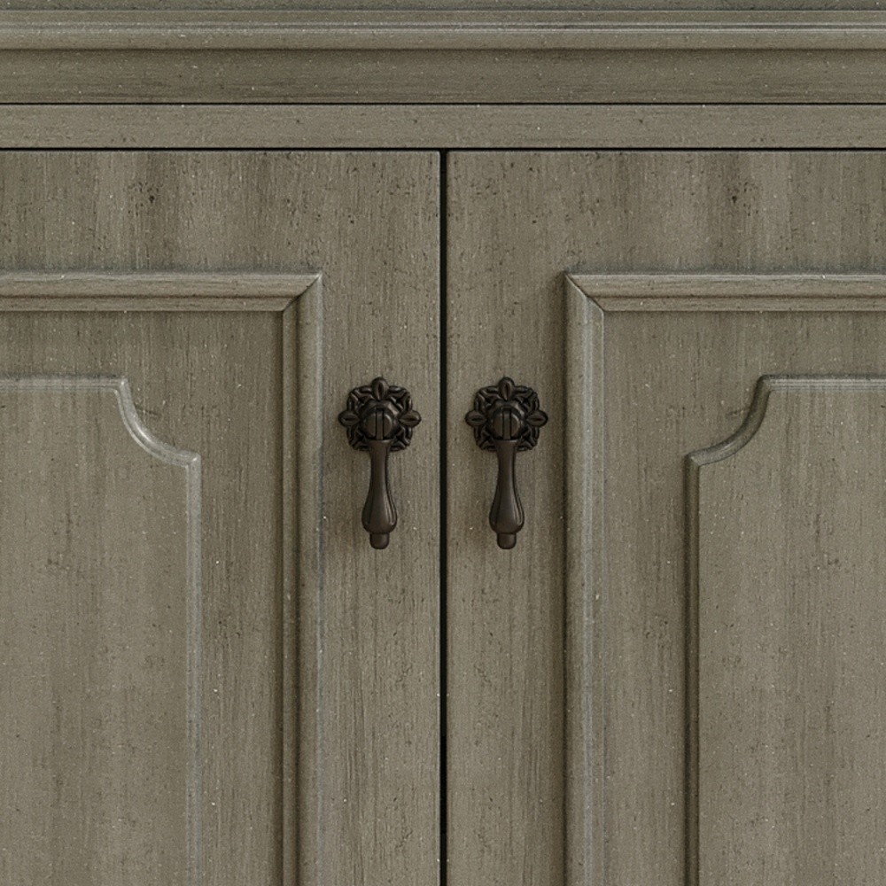 30In Bathroom Vanity with Sink Rustic Bathroom Cabinet with Soft Close Doors