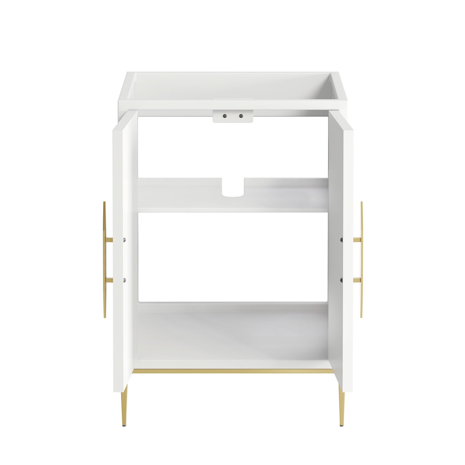 Modway Awaken 24″ Bathroom Vanity Cabinet in White – Sink Basin Not Included
