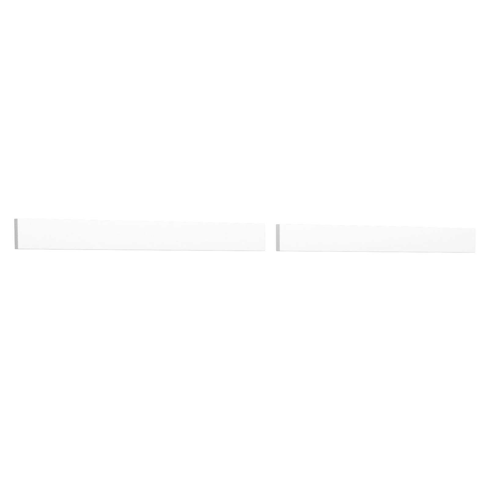 Wyndham Collection 60×3-Inch White Cultured Marble Vanity Bathroom Backsplash