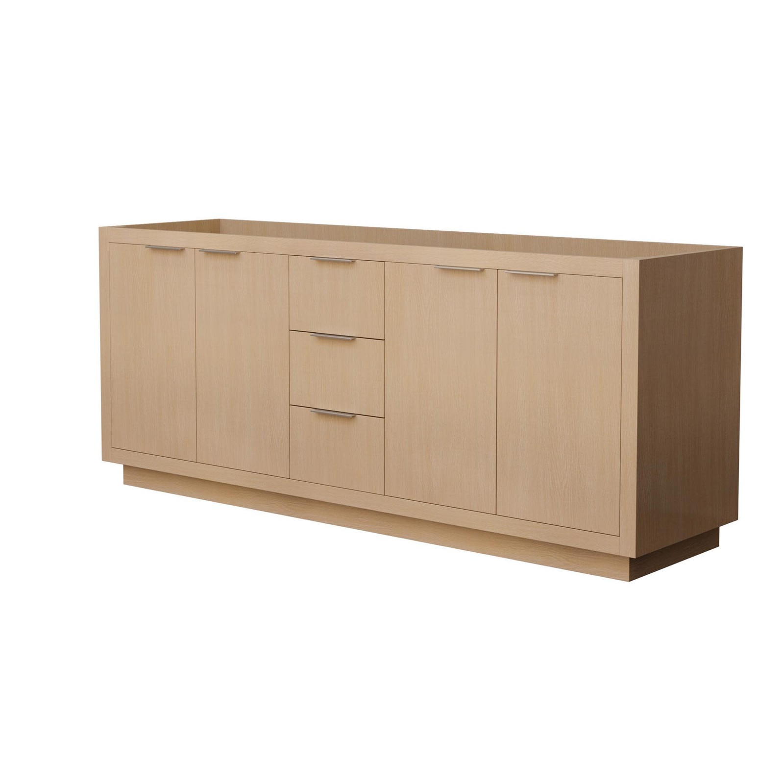 Wyndham Collection WCF282880D-CXSXXMXX Maroni 80″ Double – Light Straw / Brushed
