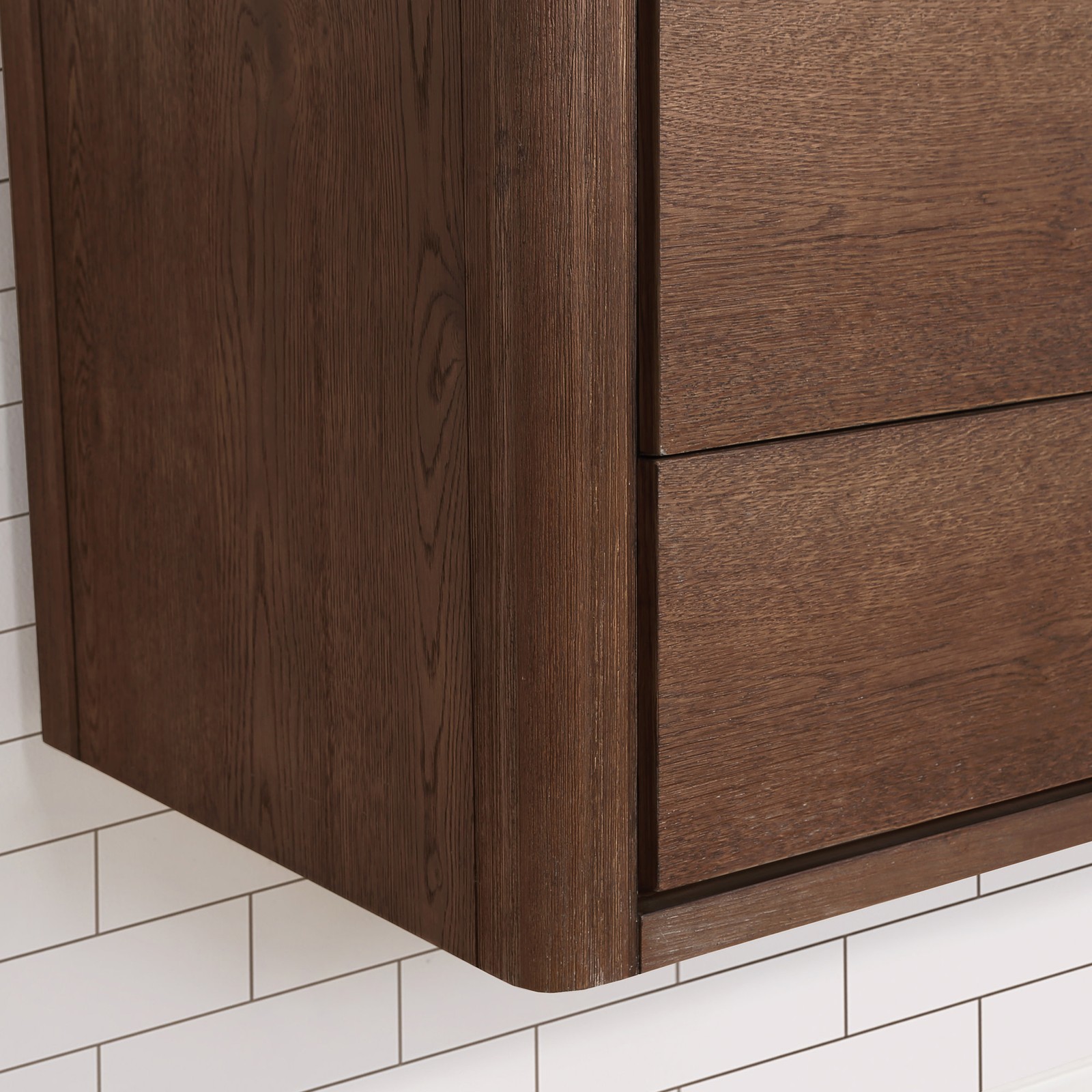 Miseno MV-NM-706672 Cristo 72″ Wall Mounted Double Basin Vanity – Fir Wood Brown