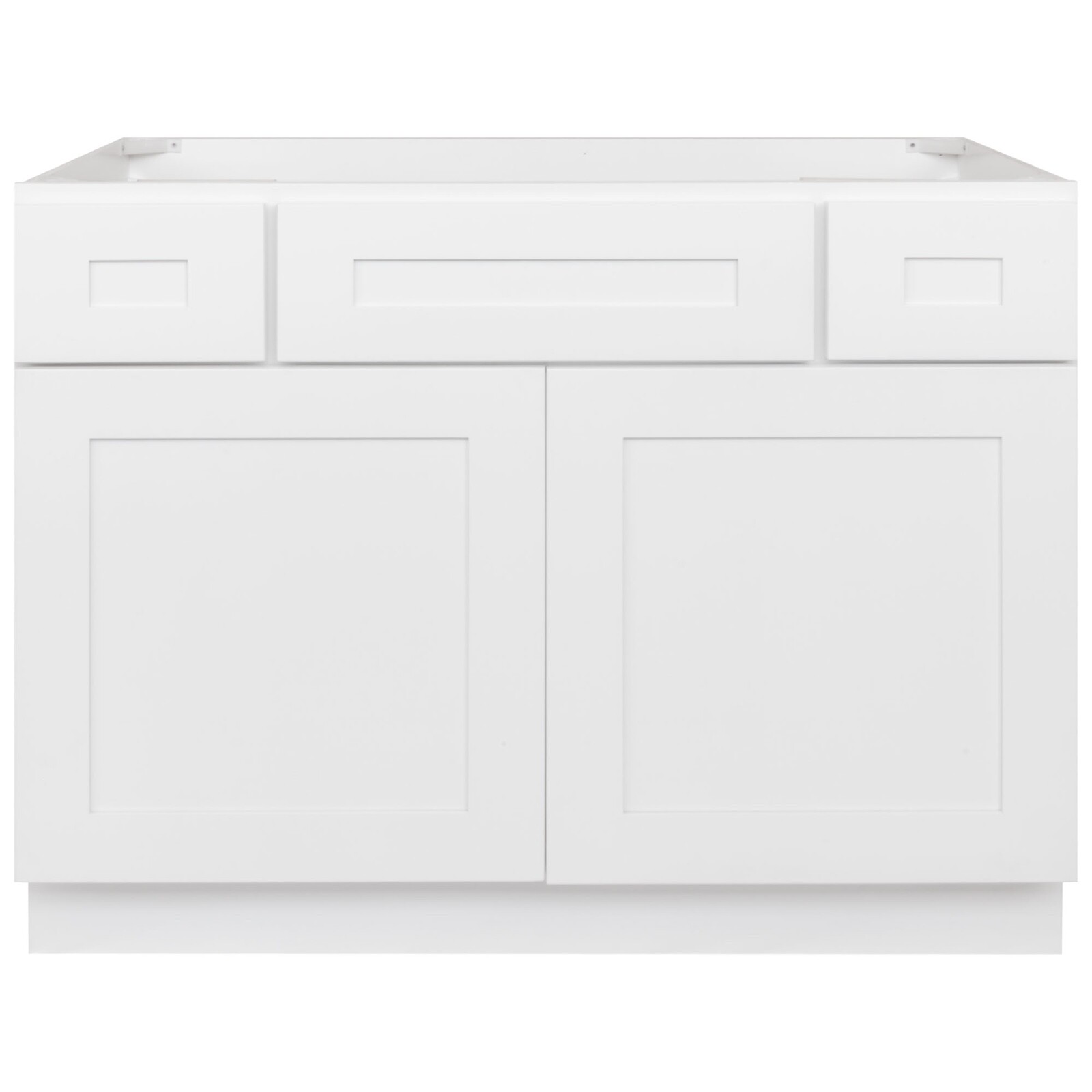 42″ Vanity Sink Base Cabinet with Drawers Alpina White by LessCare