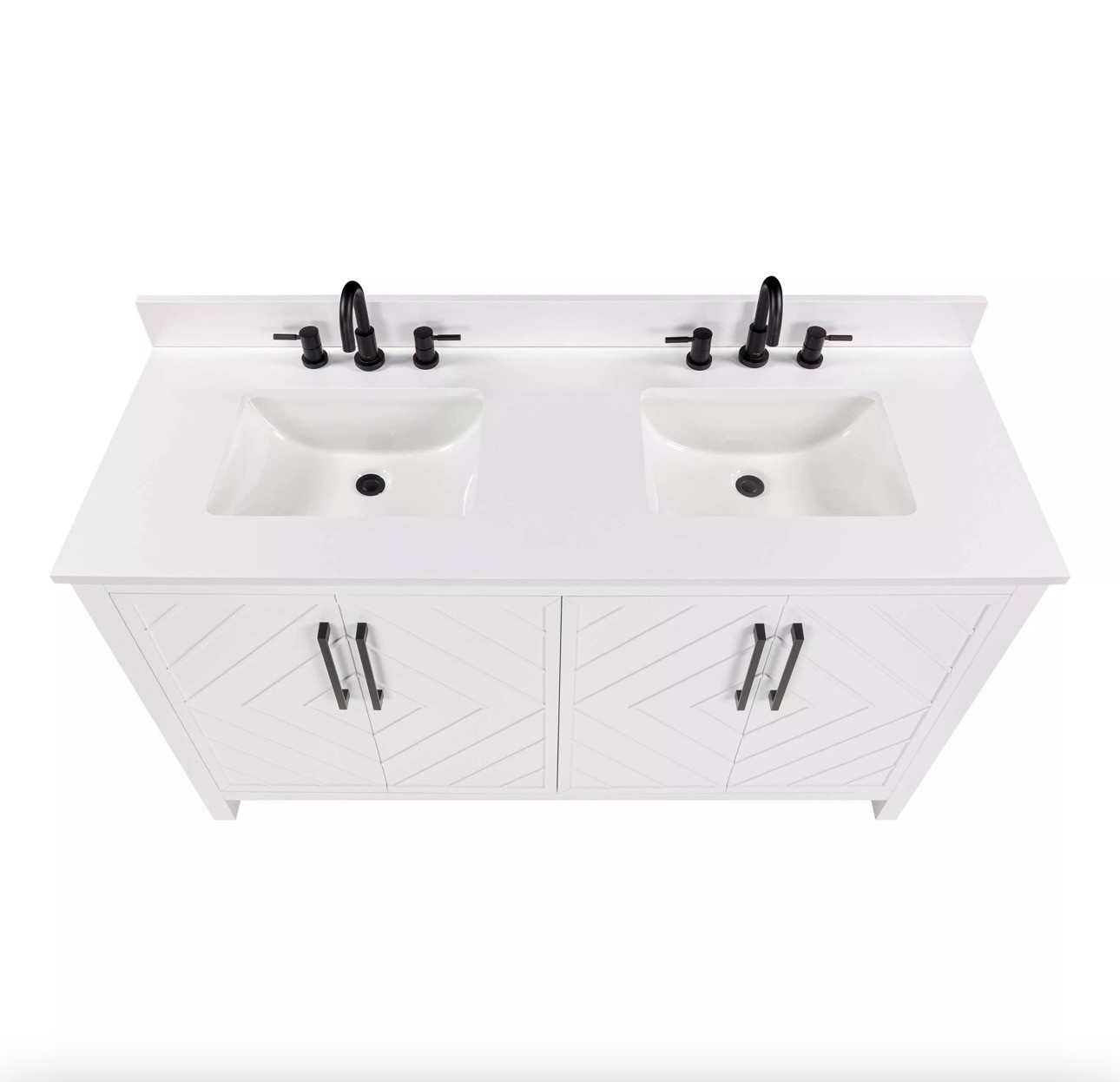 Studio Design Collection Bryce 61-inch Bathroom Vanity Engineered Stone Top