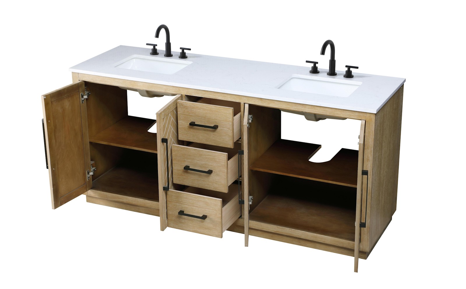 Elegant Lighting VF29072D Chase 72″ – Hazel Oak