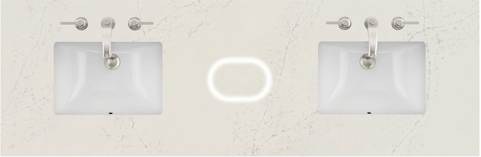 James Martin Vanities 040-S72-FP-SNK 72″ Stone Composite Vanity – Siberian