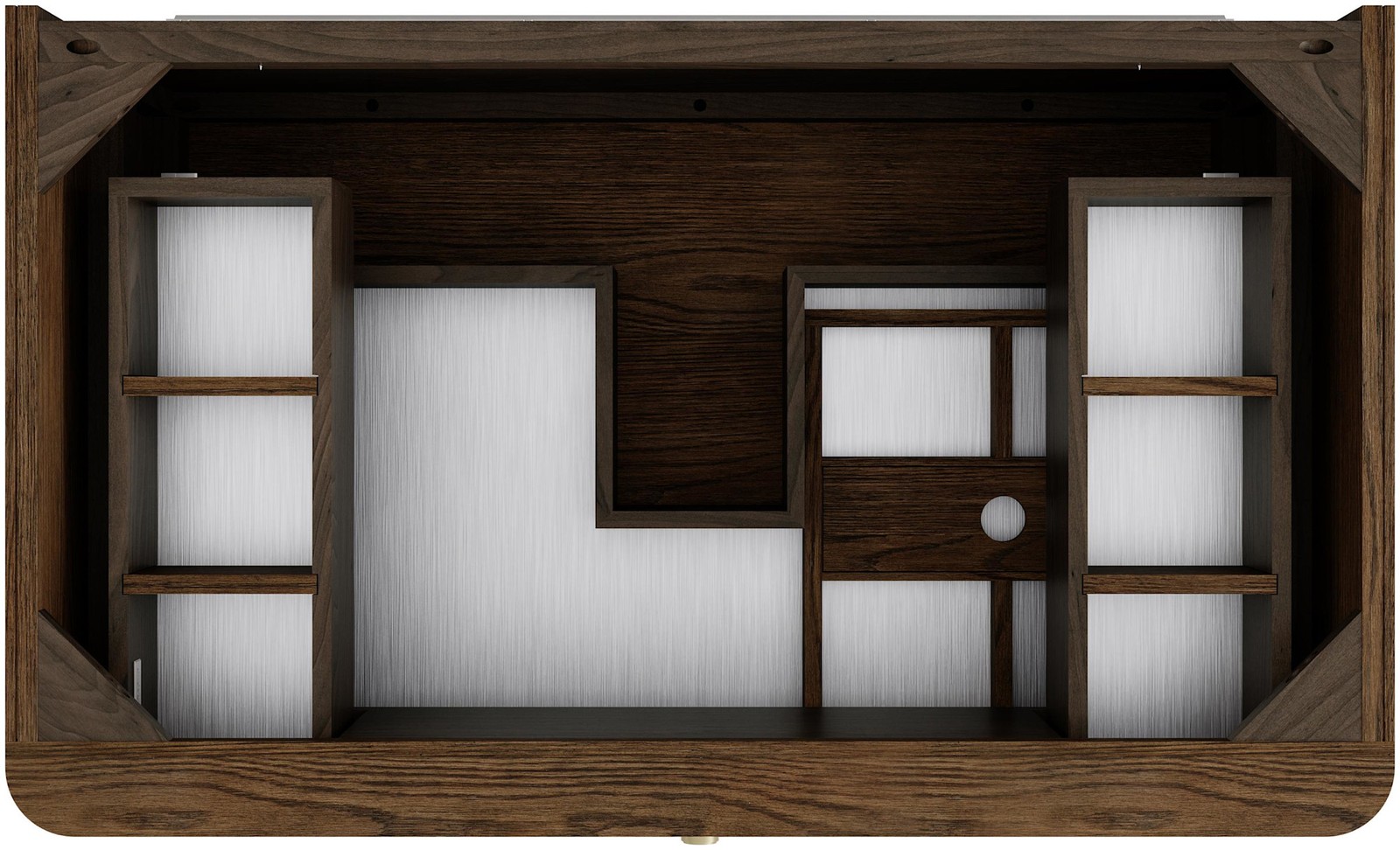 James Martin Vanities D640-V36-3VSL Allamari 36″ Wall Mounted – Sable