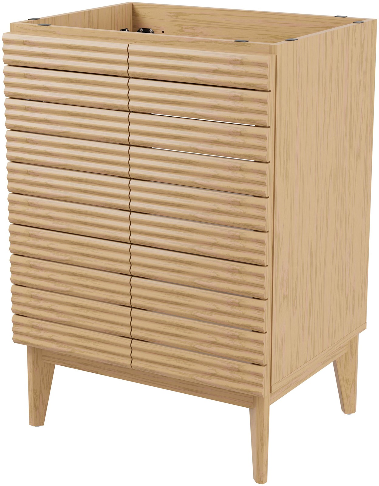 JONATHAN Y Lighting VAN1005 Calandre 24″ Single – Wood