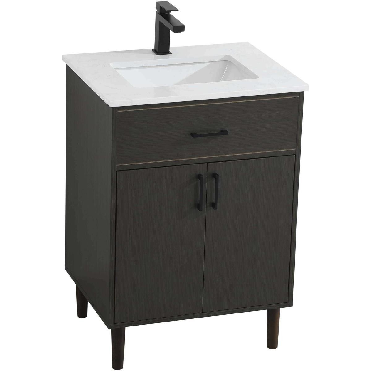 Elegant Lighting VF25024MMB Chandler Vanity Mocha Brown