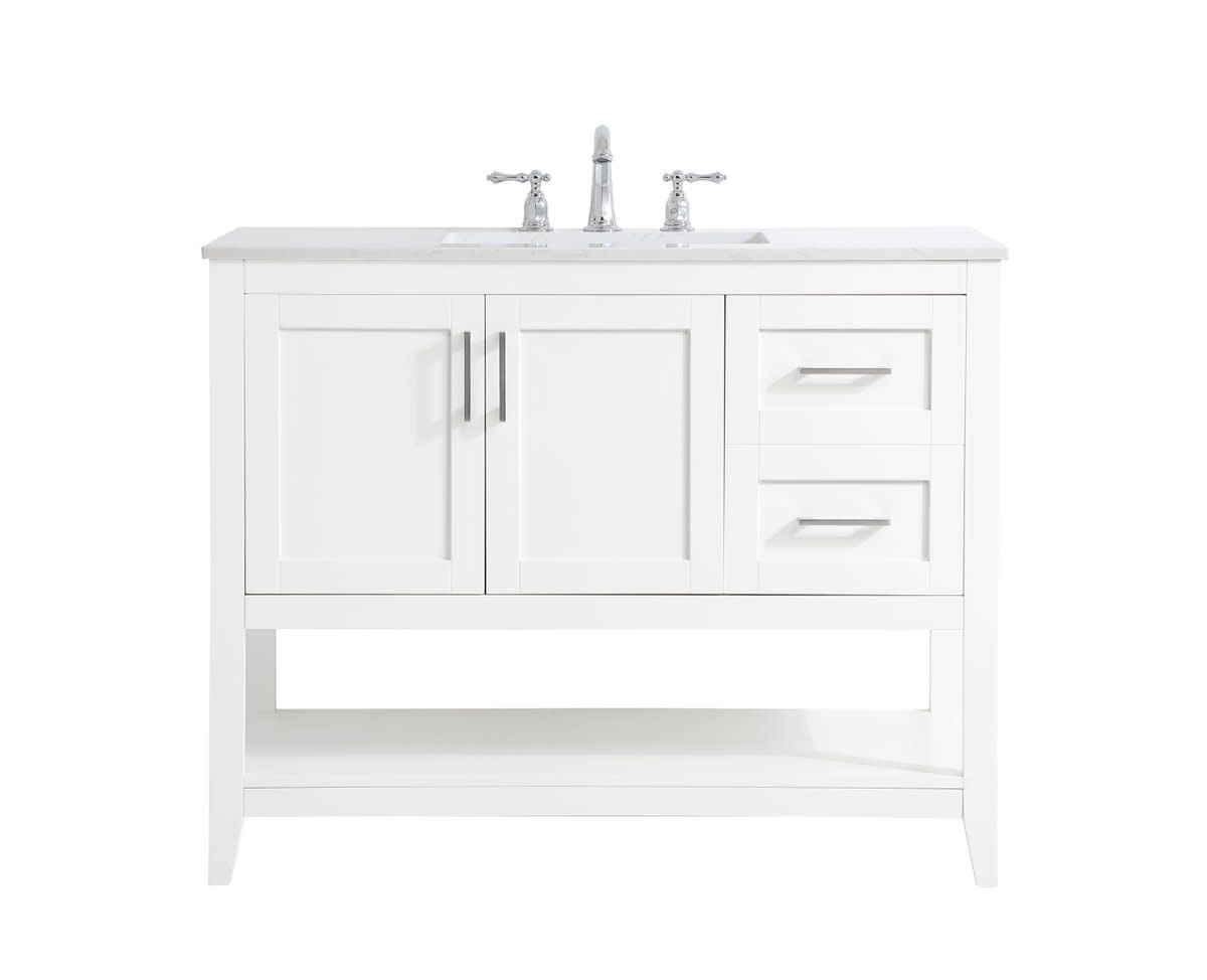 Elegant Lighting VF16042 Aubrey 42″ – Grey