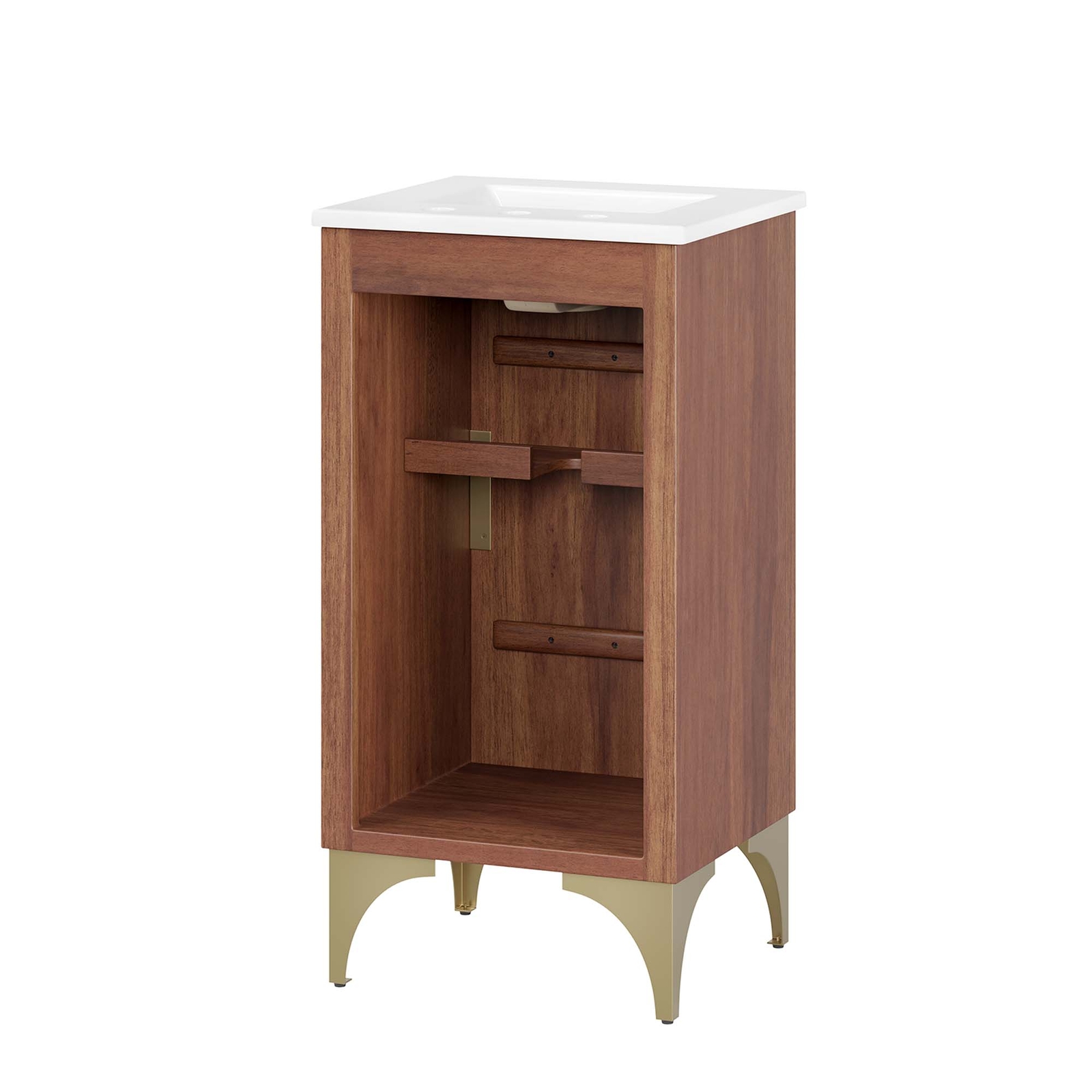 Daylight 18″ Bathroom Vanity in White Walnut