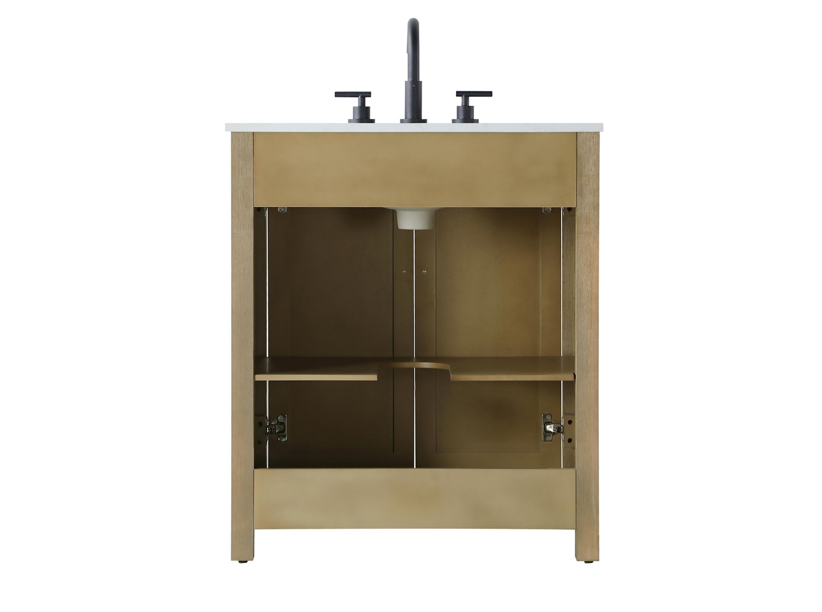 Elegant Lighting VF29530 Alina 30″ – Hazel Oak