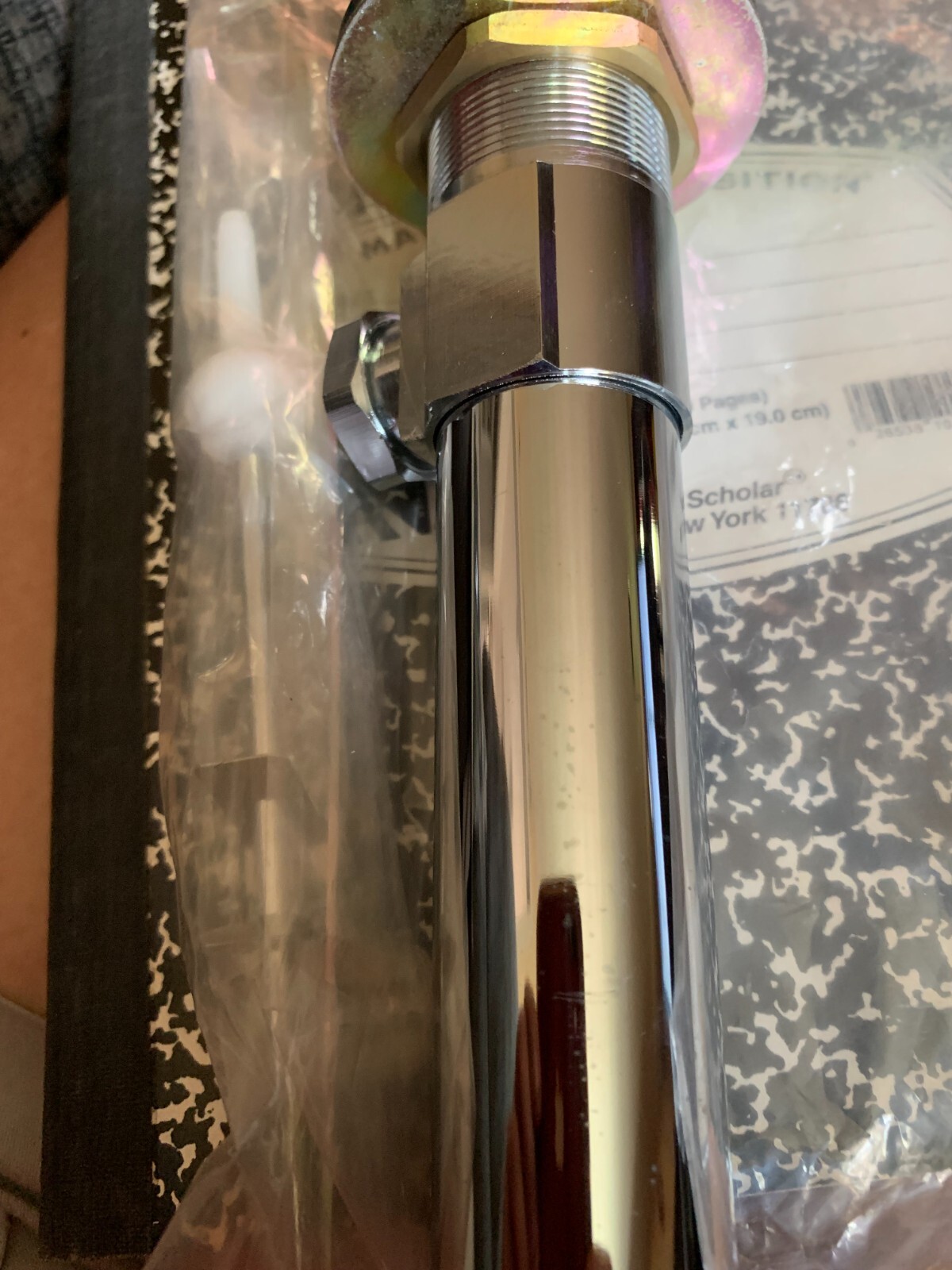Delta RP26533PB OEM Metal Drain Pop up LESS ROD FOR Bathroom Polished Brass