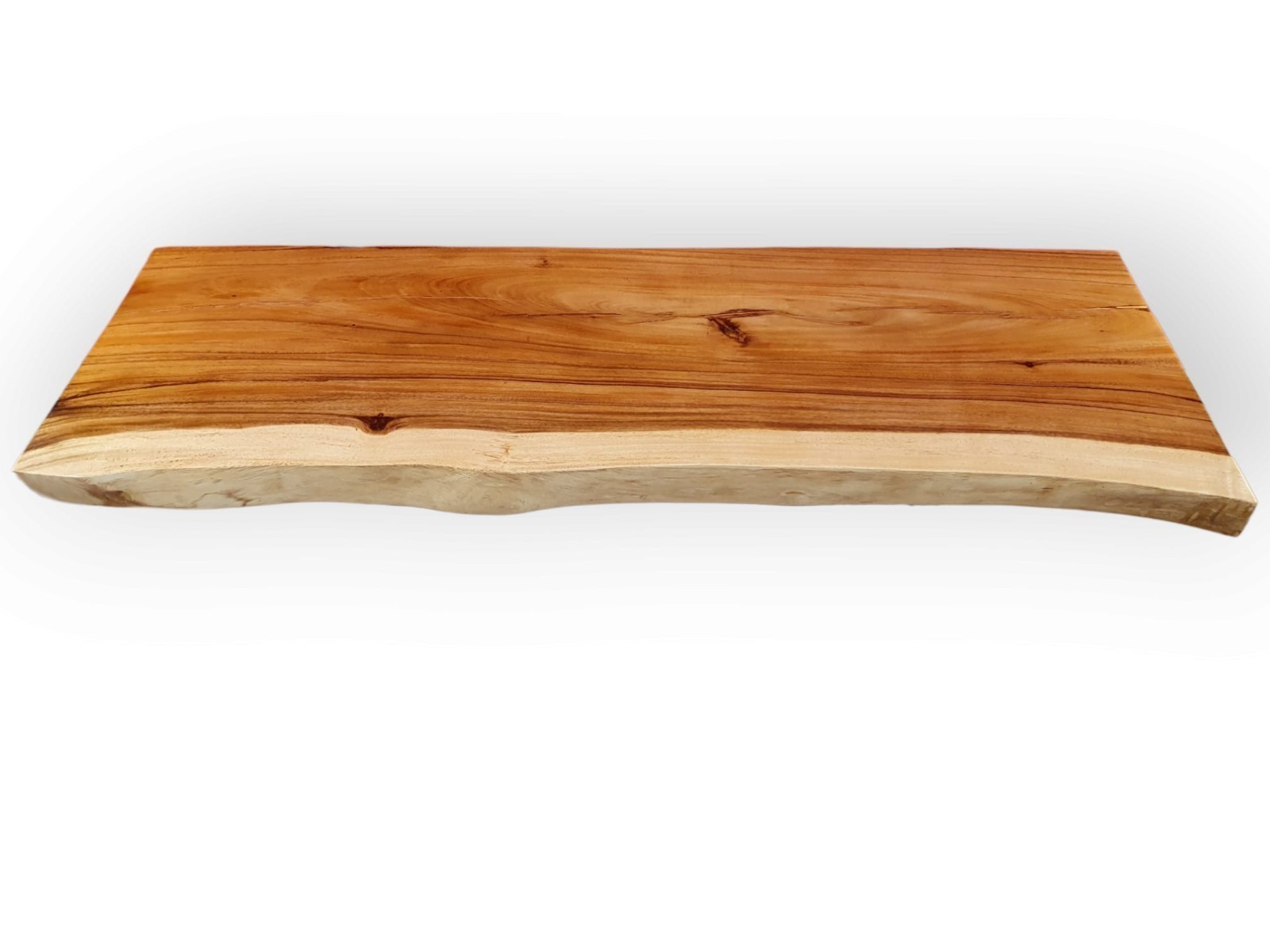 Kinaree Suar Solid Wood Vanity Top Natural Edge Slab 175/220cm