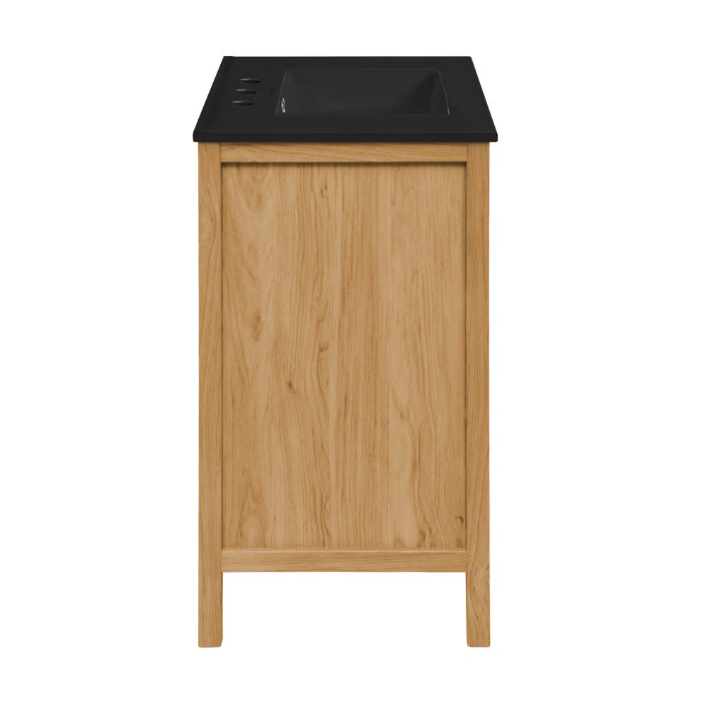 Swiss Madison SM-BV241-3MB Chateau 36″ – Golden Oak / Matte Black