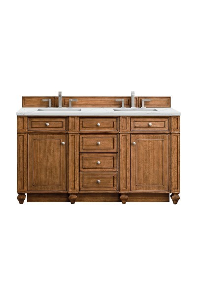 60″ James Martin Bristol 157-V60D-SBR-3ENC Ethereal Noctis Silestone Vanity