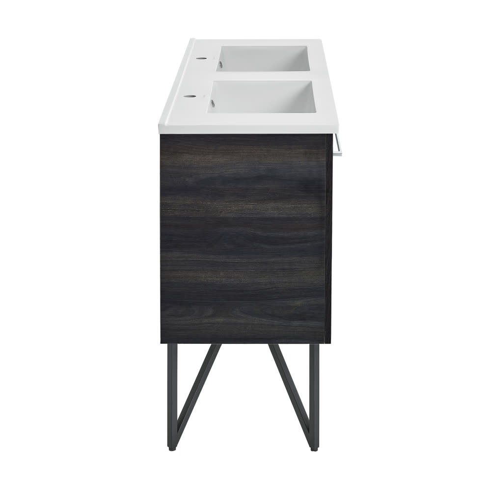Swiss Madison SM-BV224D Annecy 48″ – Black Walnut / White