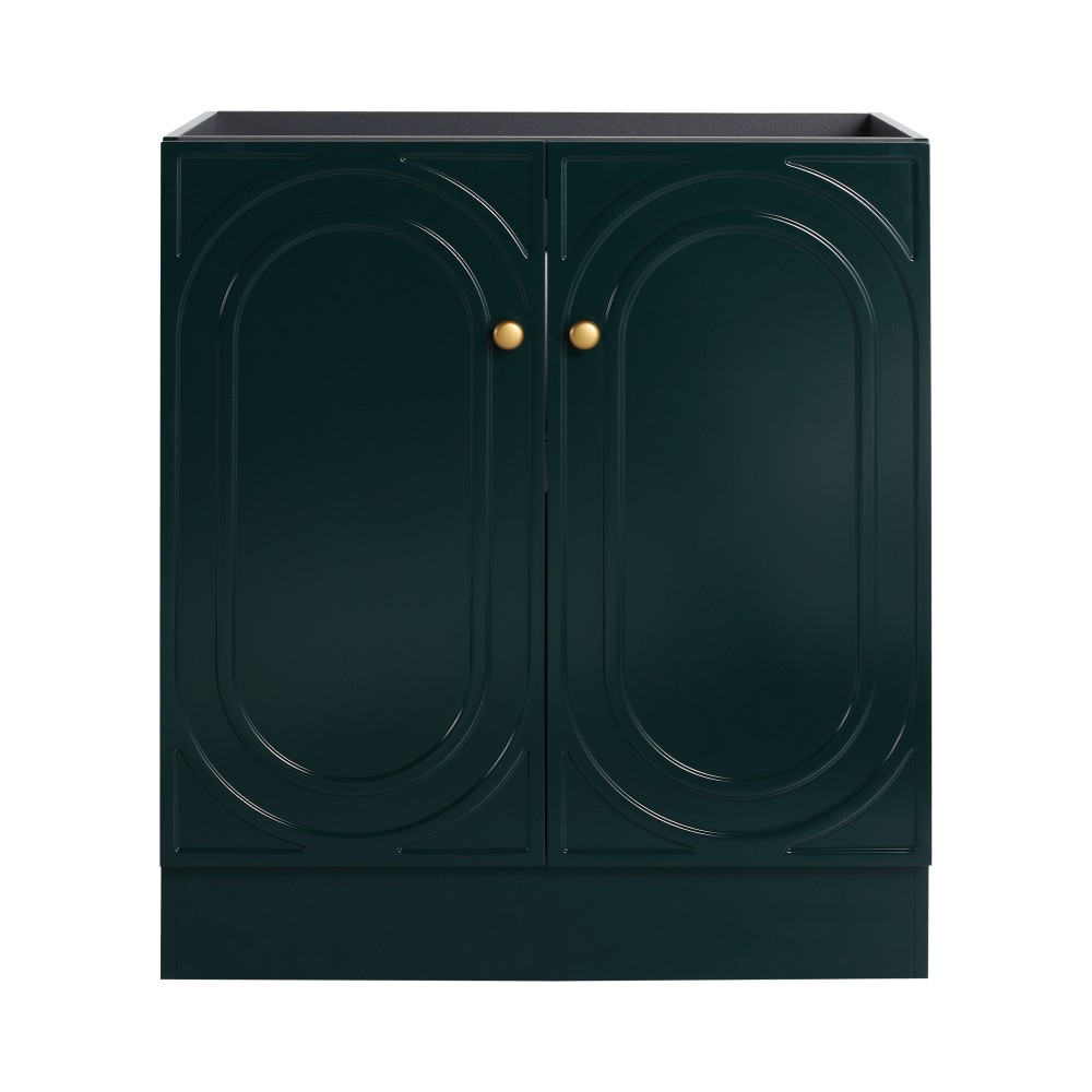 Freestanding Bathroom Vanity with Two Soft-Close Cabinet Doors